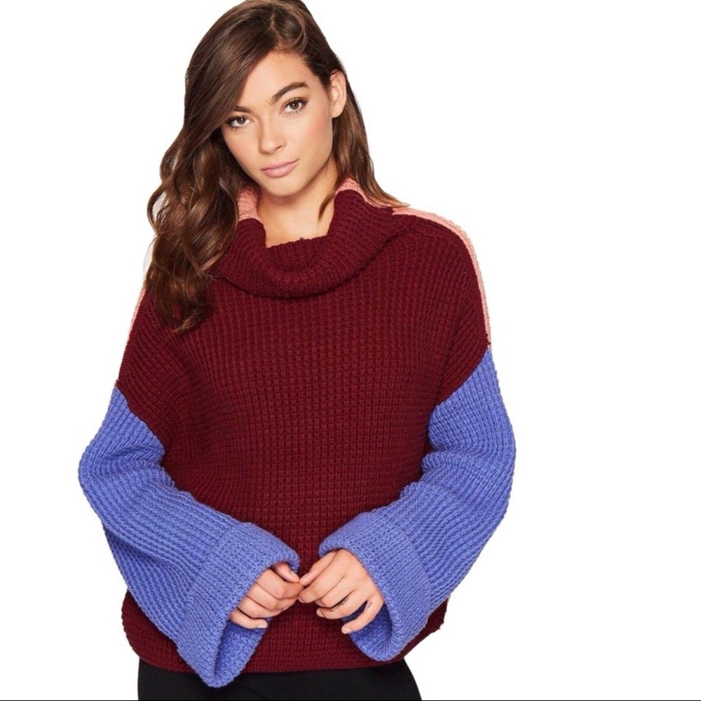 Free People park city pullover sweater